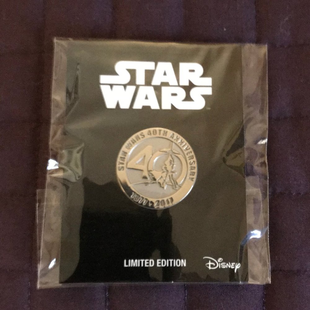 Star Wars 40th Anniversary Limited Edition Pin